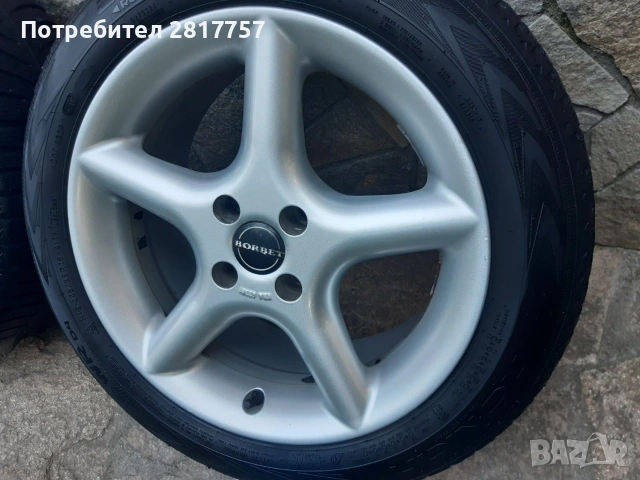 16цола 4х100 алуминиеви джанти , снимка 2 - Гуми и джанти - 55269544