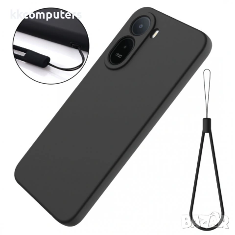 Силиконов Калъф за Xiaomi Redmi A7 Pro 4G - С ремък, Мек TPU, 4 цвята, снимка 8 - Калъфи, кейсове - 54293575
