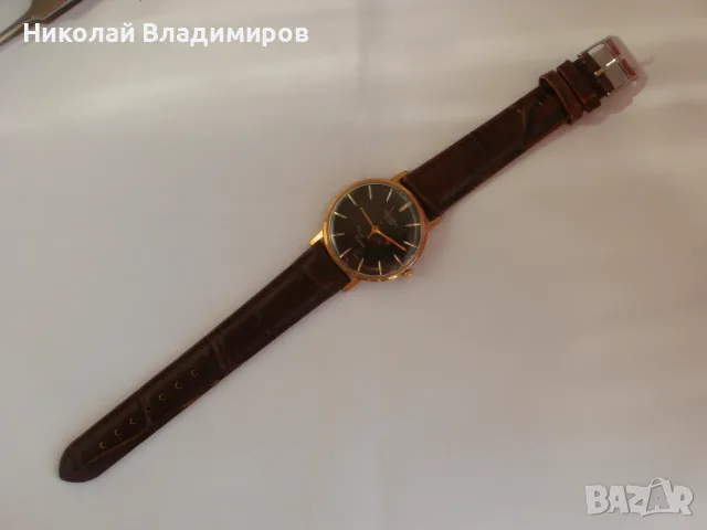 Sekonda de luxe Poljot Полет де лукс мъжки руски ръчен часовник, снимка 12 - Мъжки - 55563157