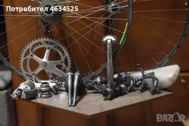Ретро Шосеен Монтаж Shimano 600 Tricolore 6400, 7 скорости