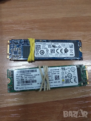 Употребявани Sata SSD, M2 sata SSD, nvme, Msata, снимка 5 - Части за лаптопи - 36052085