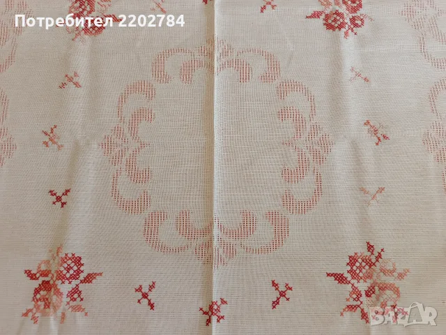 Битови, бродирани карета за маса, снимка 14 - Покривки за маси - 55639477