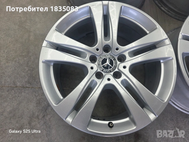 Лети джанти 17ки 5х112 Mercedes, снимка 5 - Гуми и джанти - 54825673