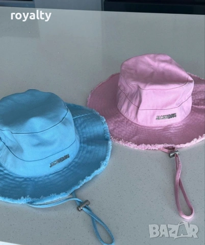 Jacquemus Нова Дамска Лятна Шапка Различни Цветове , снимка 12 - Шапки - 55173130