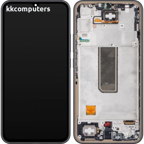 LCD Дисплей за Samsung SM-A346 / A34 / 5G 2023 / GH82-31200A / GH82-31201A / Тъч скрийн + Рамка / Че