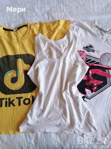 Тениска jurassic world и tik tok + потниче, снимка 2 - Детски тениски и потници - 55629681