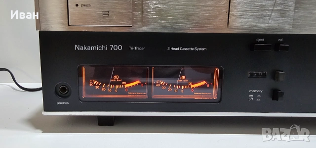 Касетен дек Nakamichi 700 Tri-Tracer, снимка 2 - Декове - 55255824
