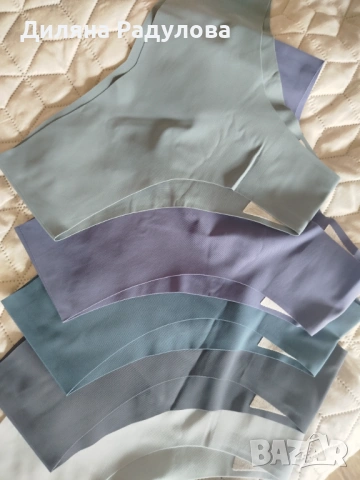 Безшевни ластични дамски боксери - 5 броя