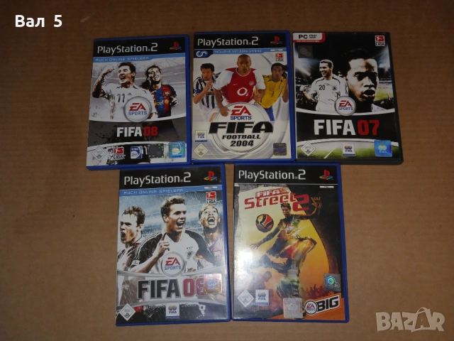 Игри за плейстейшън 2 Playstation 2 - 5 броя
