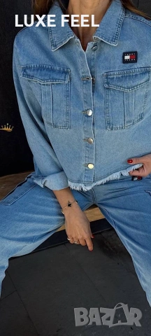 Tommy Hilfiger 🔹Дънков Комплект , снимка 3 - Комплекти - 54357372