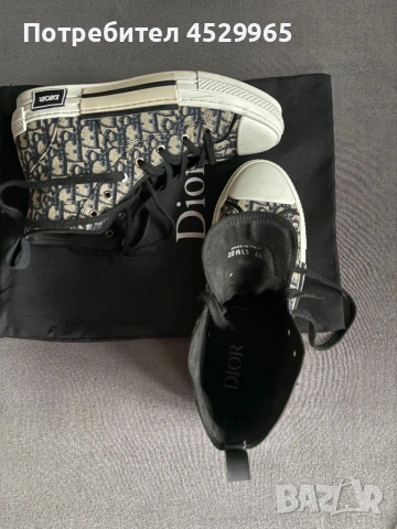 Обувки Dior - Като нови , снимка 3 - Кецове - 54269262