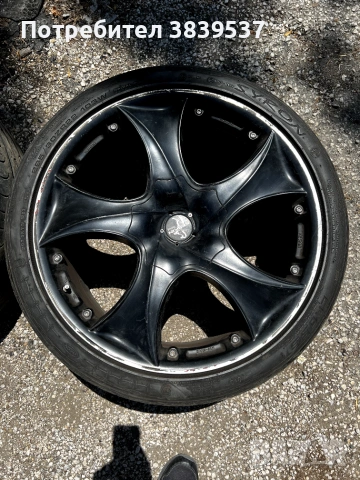 Оригинални немски Keskin KT9 22" 5x120 10J за BMW X5 / X6, снимка 2 - Гуми и джанти - 54988343