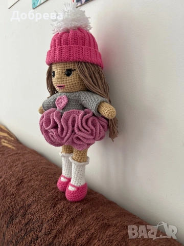 Кукла Никол Амигуруми, снимка 2 - Плюшени играчки - 55068437