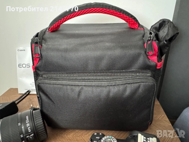 Фотоапарат Canon EOS 2000D, снимка 4 - Фотоапарати - 55275514