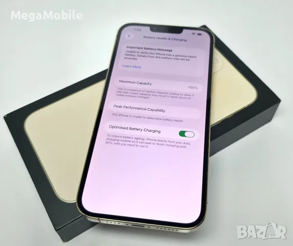 ✅️iPhone 13 Pro Max 128GB Gold, снимка 8 - Apple iPhone - 55405992