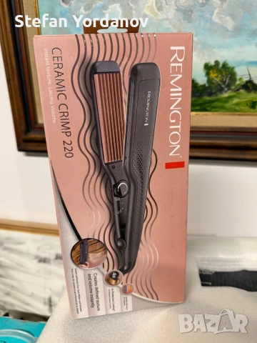 Преса за обем и вафлички Remington S3580 Ceramic Crimp