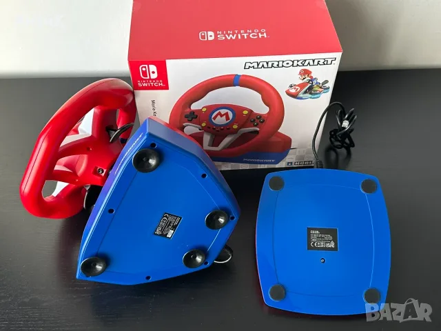 Волан с Педали Mario Kart Hori Nintendo Swith, снимка 5 - Nintendo конзоли - 55690644