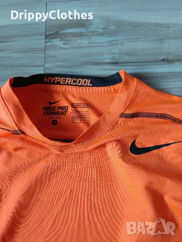 Оригинална мъжка блуза Nike Pro Combat Hypercool Dri-Fit Compression, снимка 4 - Блузи - 54915335