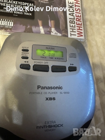 Panasonic SL S 650 Discman Rare! Osaka Japan 🇯🇵 , снимка 4 - Аудиосистеми - 55244108