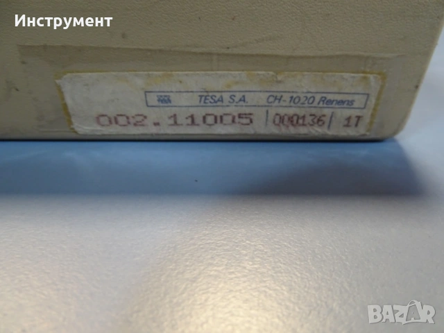Микрометричен дълбокомер TESA 002.11005 Мicrometer Depth Gage 0-200mm, снимка 5 - Други инструменти - 54916082