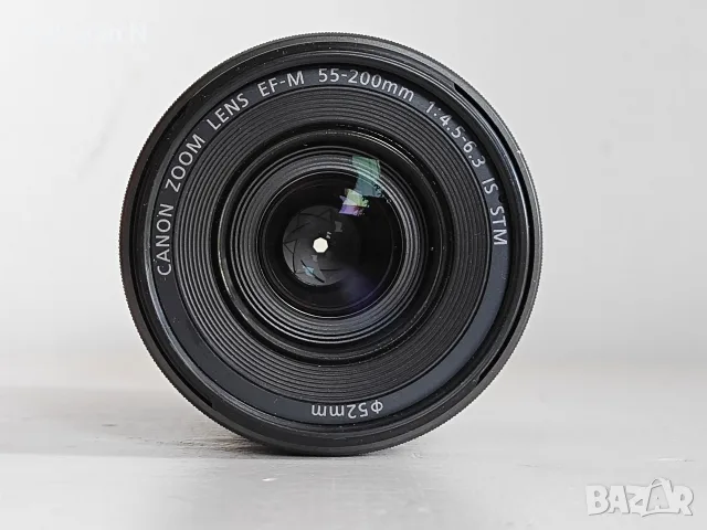 Обектив Canon EF-M 55-200mm f/4.5-6.3 IS STM за Canon EF-M байонет, снимка 2 - Обективи и филтри - 55541291