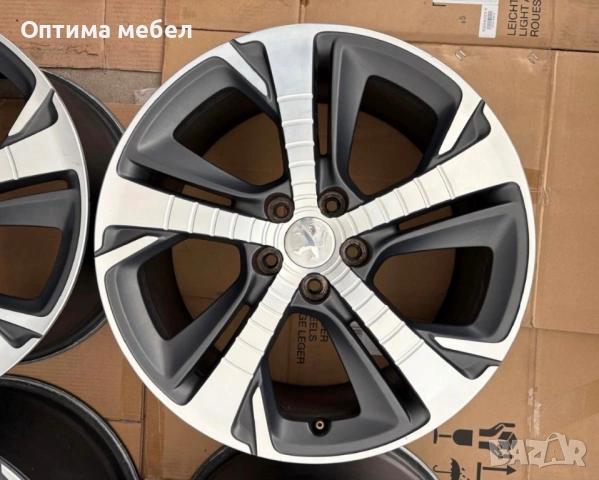 Оригинални джанти 18 за Peugeot , снимка 2 - Гуми и джанти - 54264667