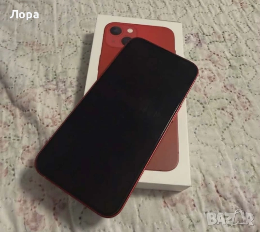 Продава,бартер Iphone 13Red128gb Гаранция , снимка 3 - Apple iPhone - 54640290