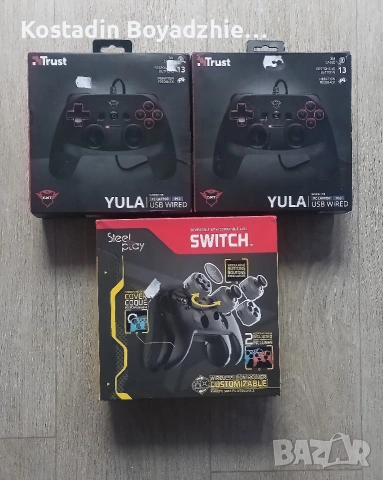 PS3 и Nintendo контролери 