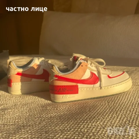 Най-ЯКИТЕ Nike Сникърси AF1 Shadow CI0919 108, снимка 8 - Маратонки - 55678507