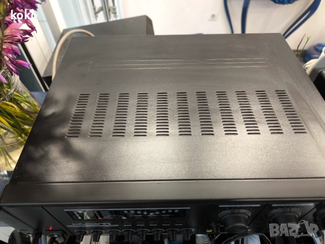 Усилвател професионален KAM KKA400 karaoke , снимка 5 - Ресийвъри, усилватели, смесителни пултове - 54083721