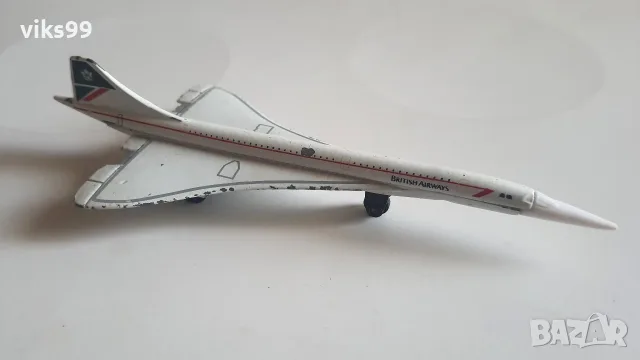 MATCHBOX 1978 SB 23 Concorde British Airways, снимка 6 - Колекции - 55585820