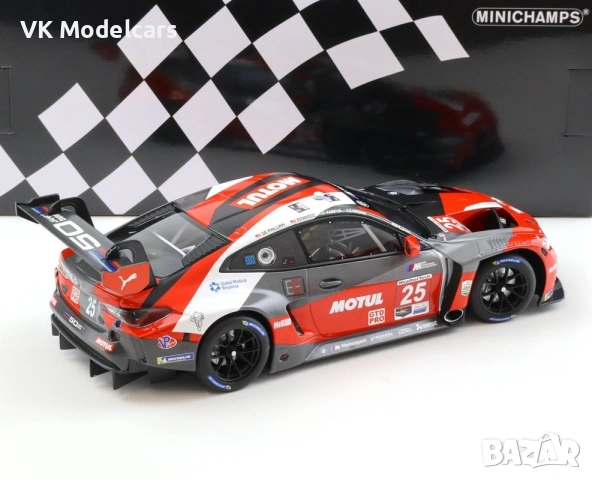 BMW M4 GT3 #25 IMSA 2002 1:18 Minichamps, снимка 3 - Колекции - 54363478