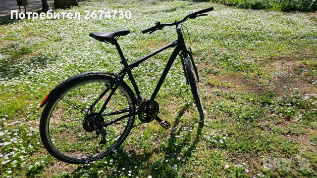 Лек trekking/hybrid/fitness велосипед  28” (M), почти нов, снимка 4 - Велосипеди - 54512119
