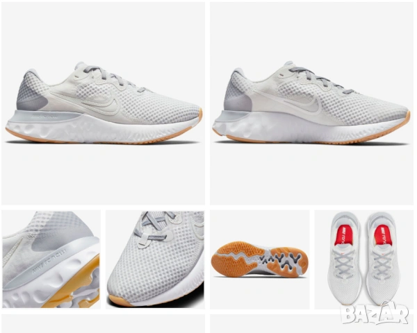 Nike Renew Run 2 Platinum Tint номер 46 , снимка 2 - Маратонки - 55003300