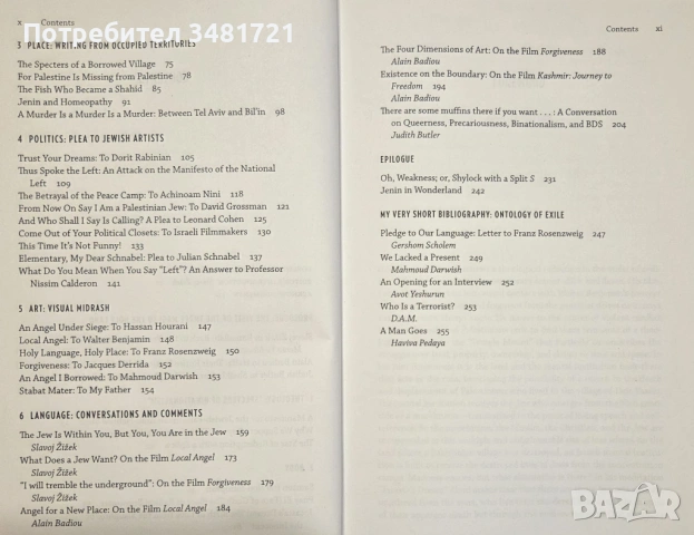 Какво иска един евреин? / What Does a Jew Want? On Binationalism and Other Specters, снимка 4 - Художествена литература - 54167921