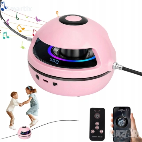 Интелигентно въже за скачане с Bluetooth, брояч и дистанционно – 10 скорости, снимка 10 - Музикални играчки - 54745839