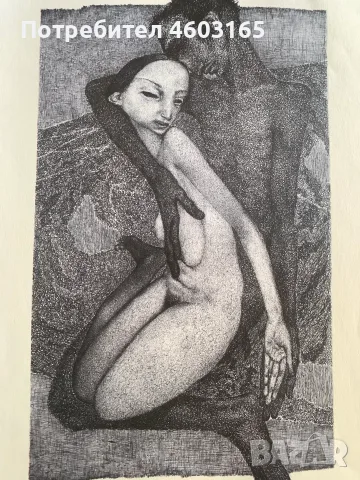 Любовни рисунки Петринел Гочев, снимка 9 - Картини - 55452974