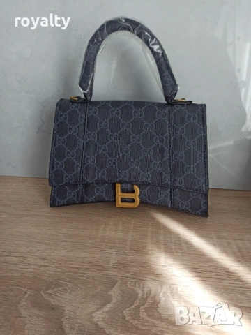 Gucci & Balenciaga Нова Кожена Дамска Чанта Различни Цветове Гучи , снимка 3 - Чанти - 54717423