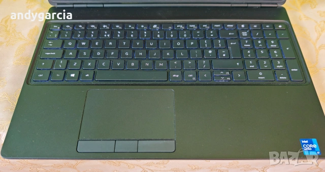  Dell Precision 7560/Core i7-11850H/NVidia RTX A3000 6GB/16GB RAM/512GB SSD/15.6 IPS 100% DCIP-3, снимка 9 - Лаптопи за игри - 54896296