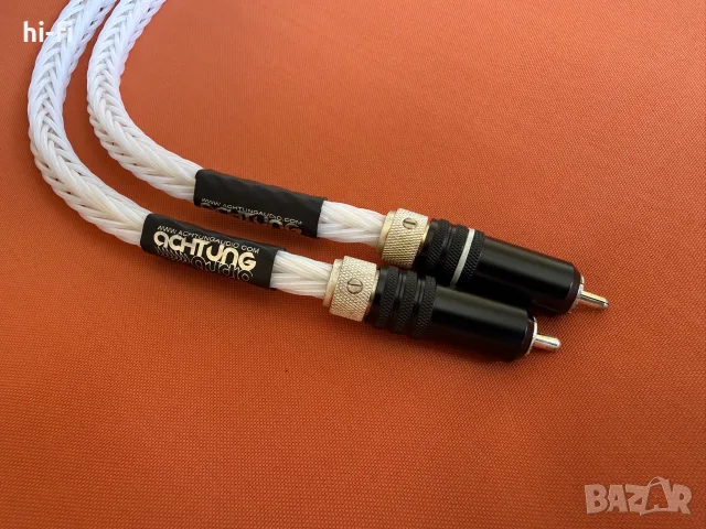 Achtung Audio Phono Interconnects / Аудио кабели, снимка 4 - Ресийвъри, усилватели, смесителни пултове - 55468351