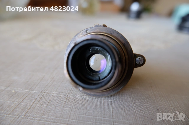 Leica Leitz Elmar 50mm f3.5 Lens. M39 Leica Mount, снимка 12 - Обективи и филтри - 54492956