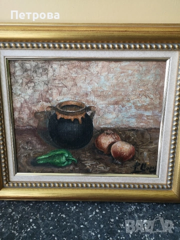 маслена картина върху фазер 