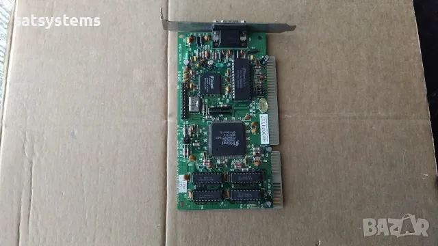  Видео карта TVGA Trident 9000C 7133 REV.H1 16-bit 512KB ISA, снимка 6 - Видеокарти - 55335718