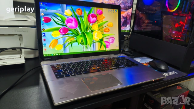 Голям и Бърз 17.3 Лаптоп с Intel Core i5 / 16Gb RAM / GeForce 820M / SSD, снимка 4 - Лаптопи за дома - 54714749