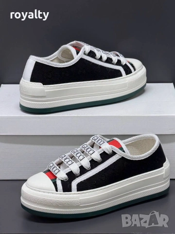Gucci Нови Дамски Маратонки Гучи , снимка 2 - Маратонки - 55082942