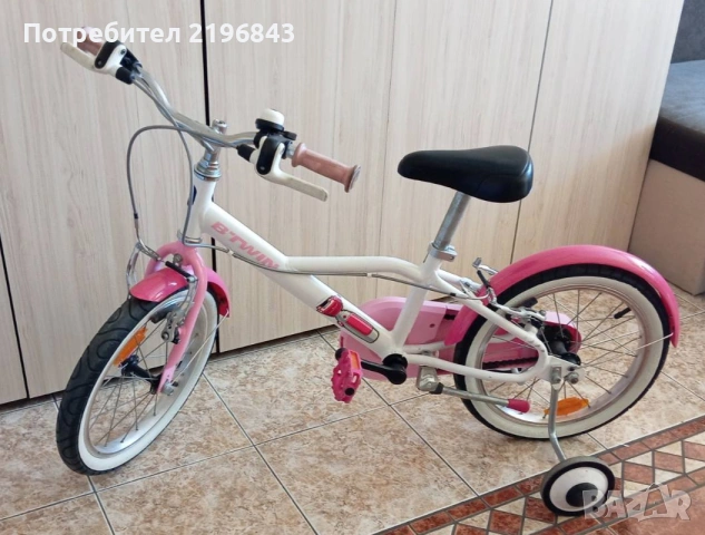 Детски велосипед B'twin 16" 500 Docto girl