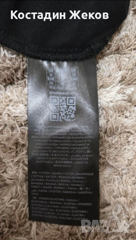 Дамска оригинална тениска Guess Roses Triangle Tee . , снимка 6 - Тениски - 55072775