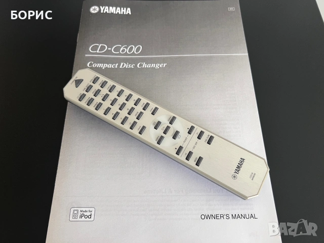 YAMAHA CD-C600 5-CD CHANGER / USB, снимка 5 - Декове - 54643164