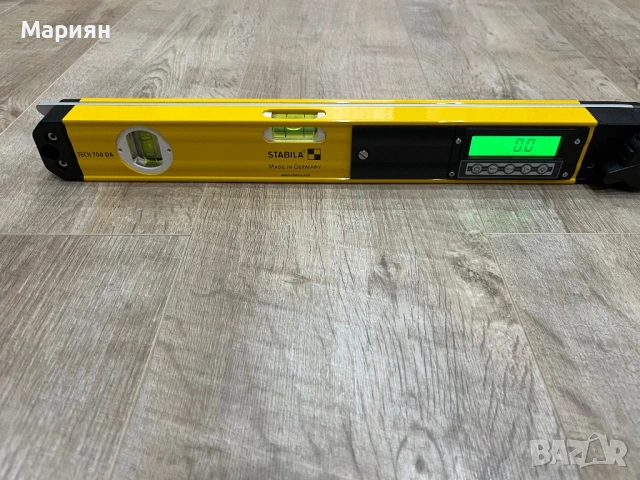 STABILA TECH 700 DA Eлектронен Ъгломер 45cm, снимка 2 - Измервателни инструменти - 54921014