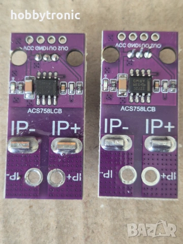 ACS758LCB 50A, 100A токов датчик , снимка 2 - Друга електроника - 51283862